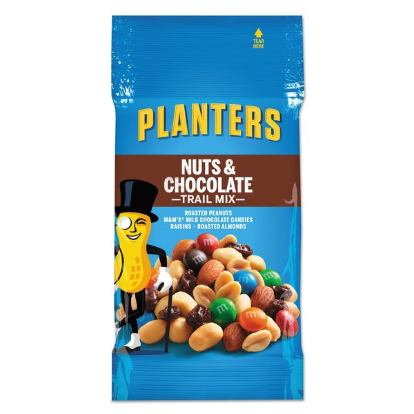 Trail Mix, Nut & Chocolate, 2oz Bag, PK72