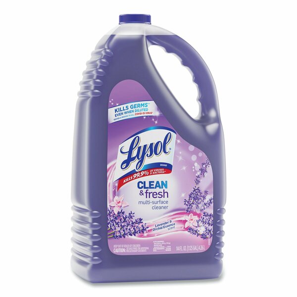 Clean & Fresh Multi-Surface Cleaner, 144 oz. Bottle, Lavender & Orchid Essence