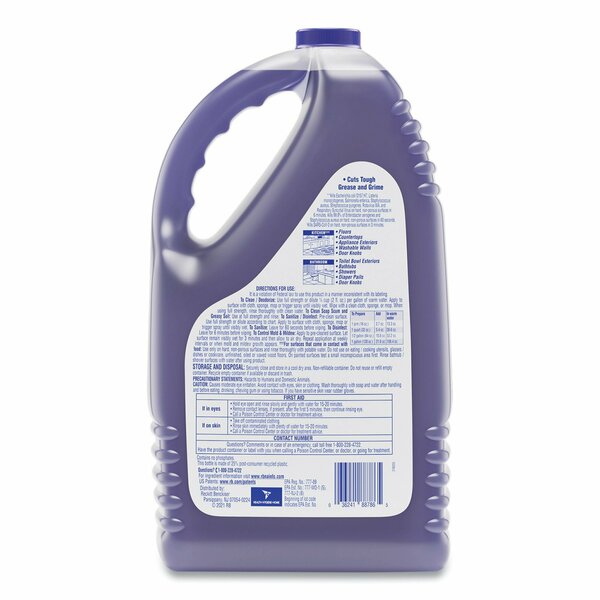 Clean & Fresh Multi-Surface Cleaner, 144 oz. Bottle, Lavender & Orchid Essence