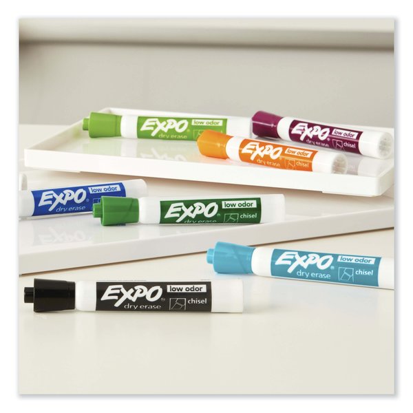 VibrantColorMarker, LowOdor DryErase, PK12