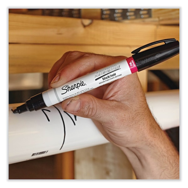 Marker, SharpiePoint, Med, Black