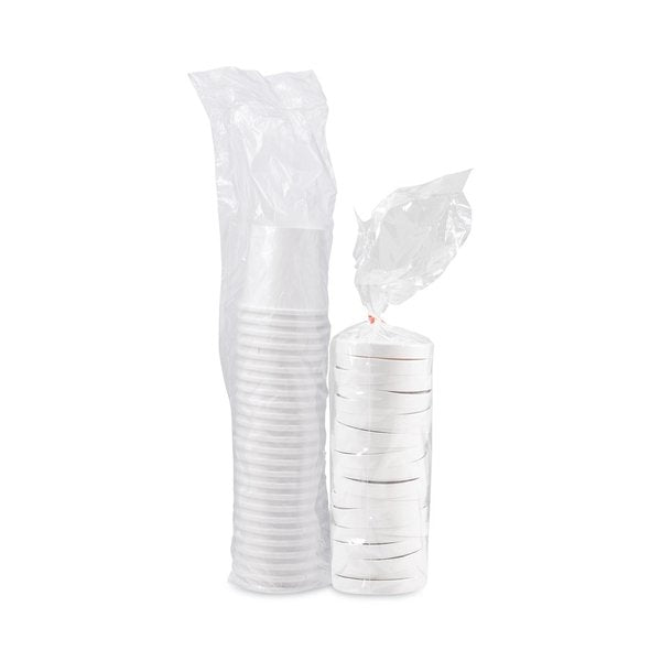 Flexstyle Double Poly Food Combo Pack, 16 oz, White, PK250