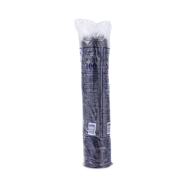 Optima Reclosable Lids for Paper Hot Cups 10-24 oz, Black, PK1000