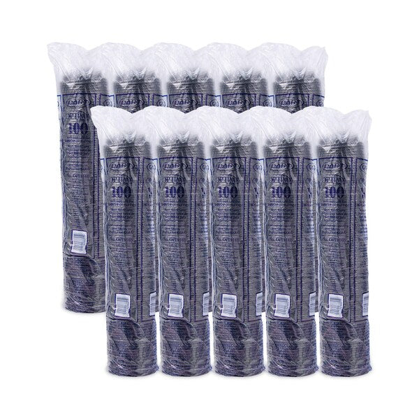 Optima Reclosable Lids for Paper Hot Cups 10-24 oz, Black, PK1000