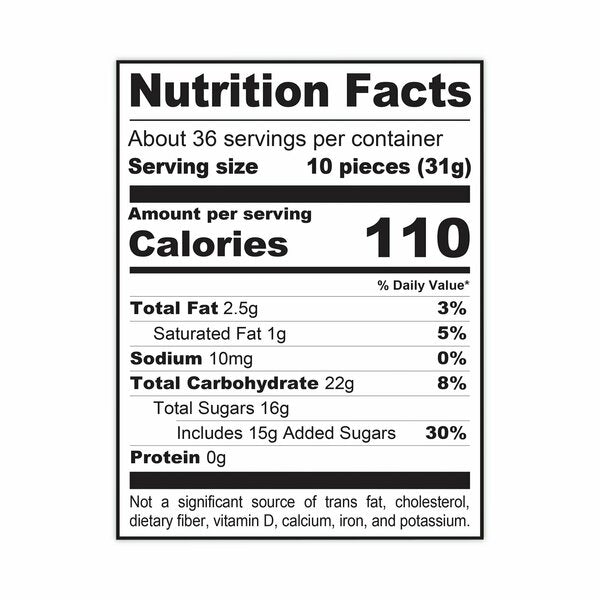 Midgees, Original, 38.8oz Bag, 360 Pieces