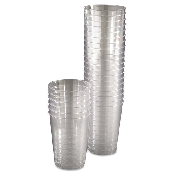 Comet Plastic Tumblers, Cold Drink, Clear, 10oz, PK500