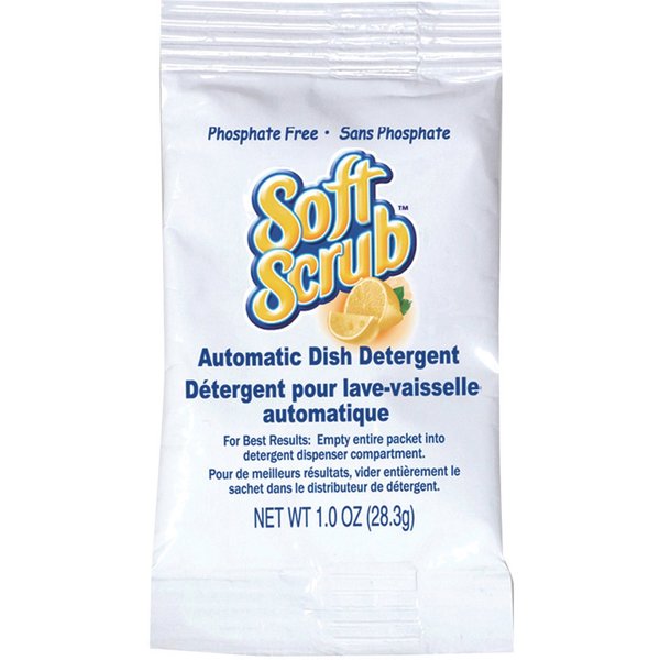 Automatic Dish Detergent, Lemon Scent, Powder, 1 oz. Packet, PK200