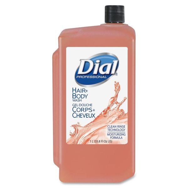 Body & Hair Care, Peach, 1 L Refill Cartridge, PK8