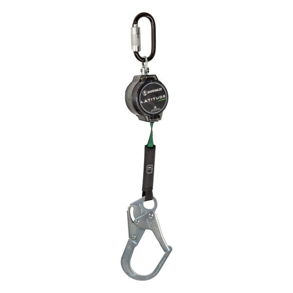 Latitude Pro 7' Single Web SRL: Steel Triple Lock Carabiner, Rebar Hook