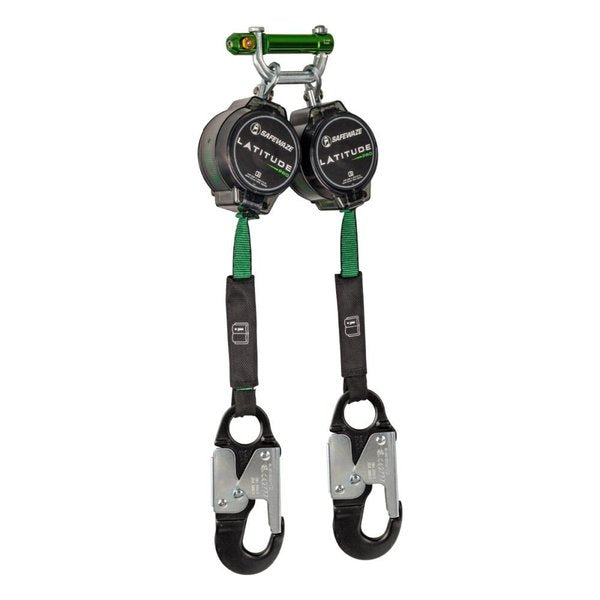 Latitude Pro 7' Dual Web SRL: 9013 BWB, Alu Snap Hooks