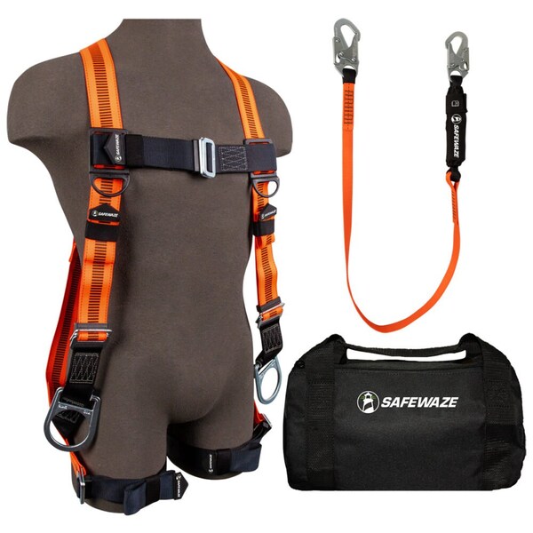 Roofer's Fall Protection Kit, Size: Universal