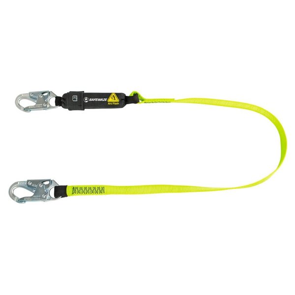 Arc Flash 6' Energy Absorbing Lanyard: Snap Hook