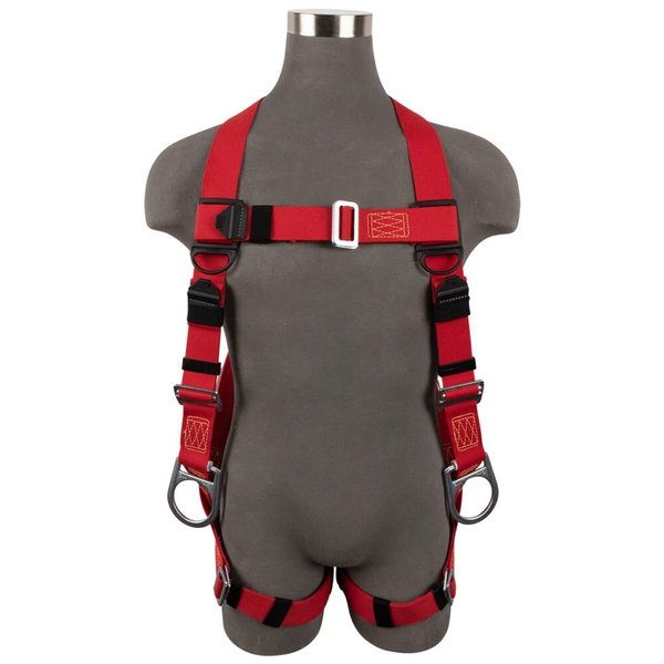 Welders Full Body Harness, Vest Style, 2XL
