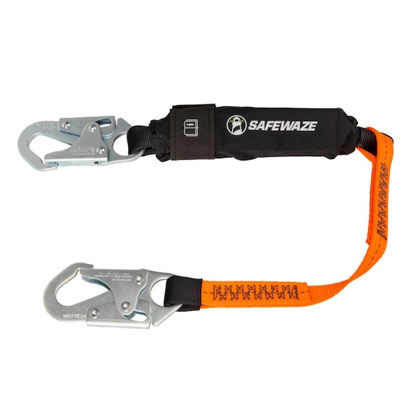 V-Line 3' Energy Absorbing Lanyard: Snap Hooks