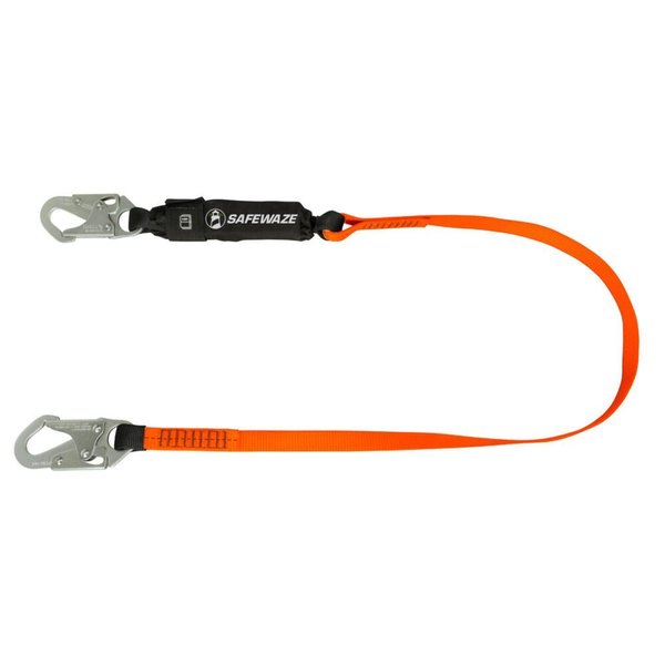 V-Line 6' Energy Absorbing Lanyard: Snap Hooks