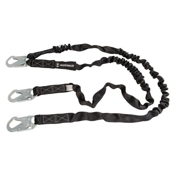 V-Line 6' Internal Energy Absorbing Lanyard: Dual Leg, Snap Hooks