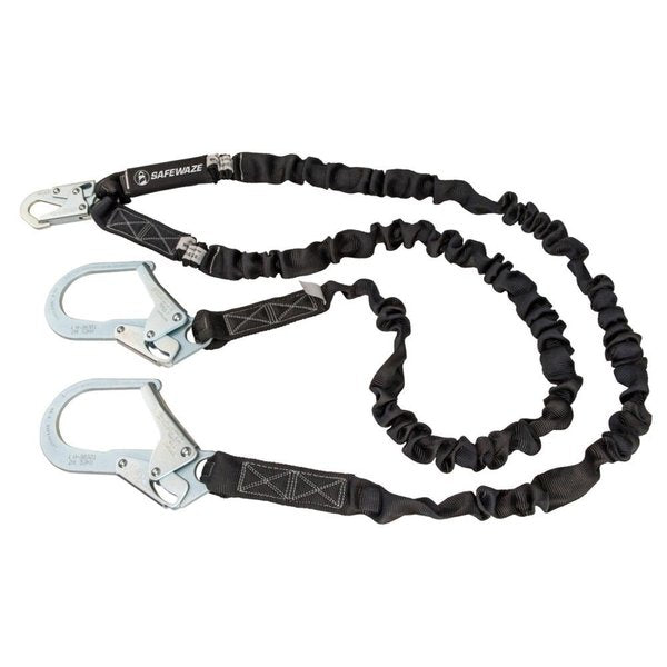 V-Line 6' Internal Energy Absorbing Lanyard: Dual Leg, Rebar Hooks