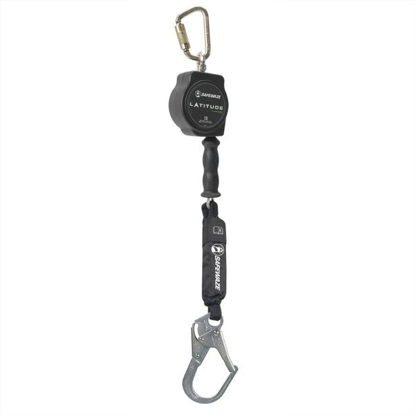 Latitude HD 10' Single Cable SRL: Carabiner, Rebar Hook
