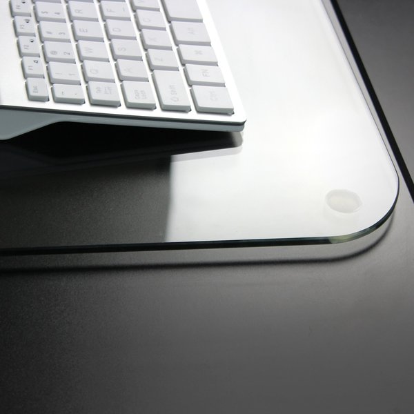 Glacier Glass Mat, Desk Pad, 19