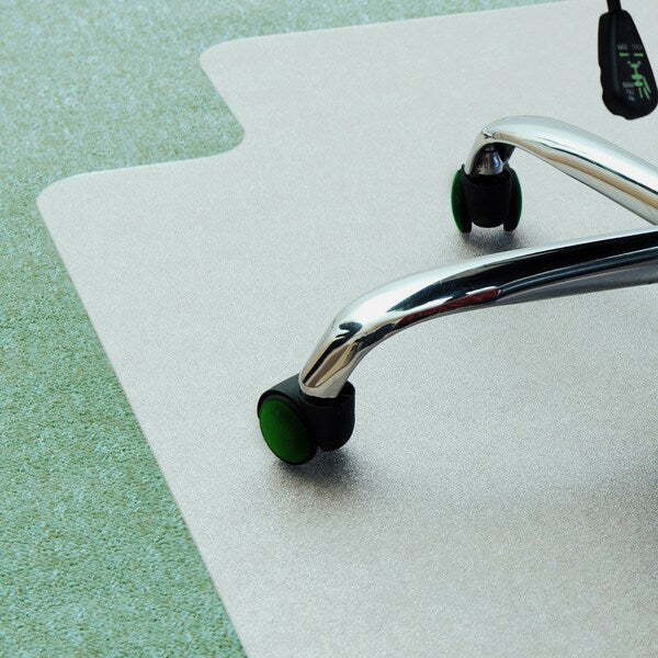 Advantagemat Plus APET Chair Mat  - Low/Standard Pile Carpet. Lipped 36 x 48