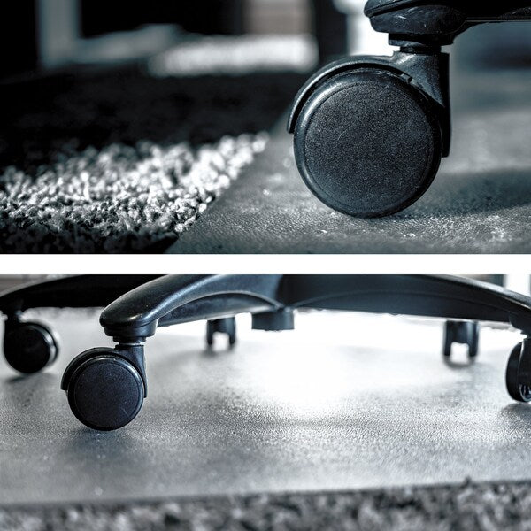 Advantagemat Plus APET Chair Mat  - Low/Standard Pile Carpet. Lipped 36 x 48