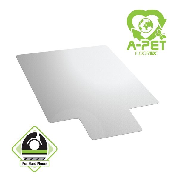 Advantagemat Plus APET Chair Mat - Hard Floor Lipped 36 x 48