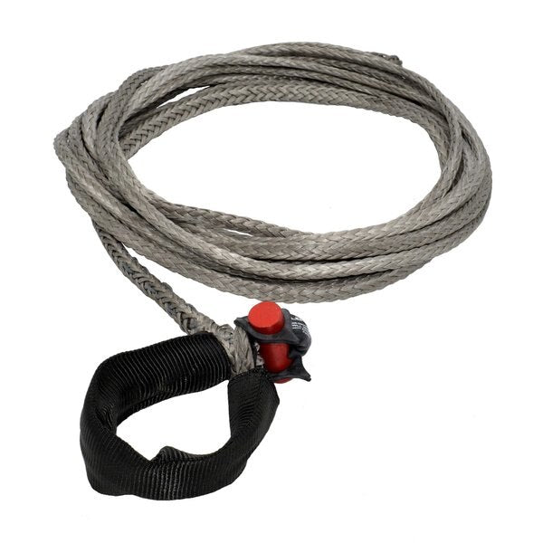 Synthetic Winch Line w/ Intetraged Shackle, 1/4