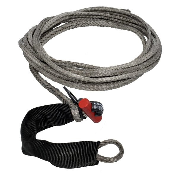 Synthetic Winch Line w/ Intetraged Shackle, 1/4