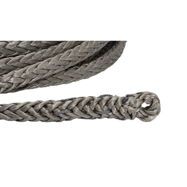 Synthetic Winch Line w/ Intetraged Shackle, 1/4