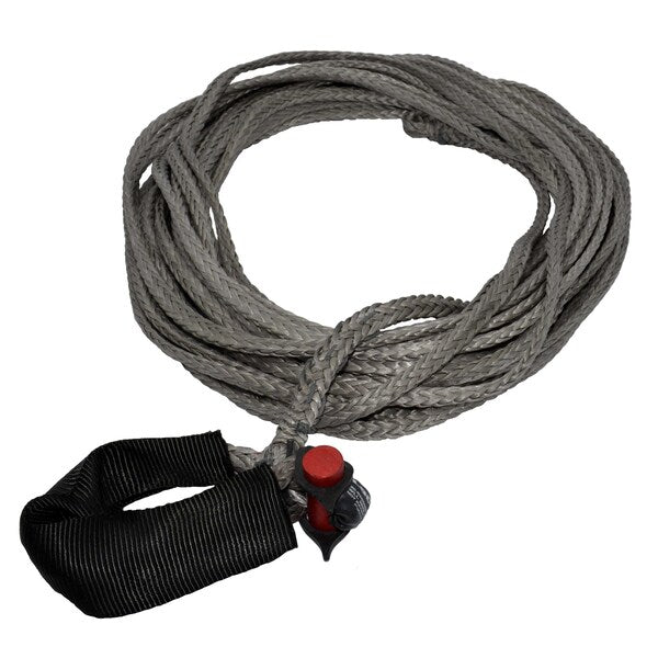 Synthetic Winch Line w/ Integraded Shackle, 1/4