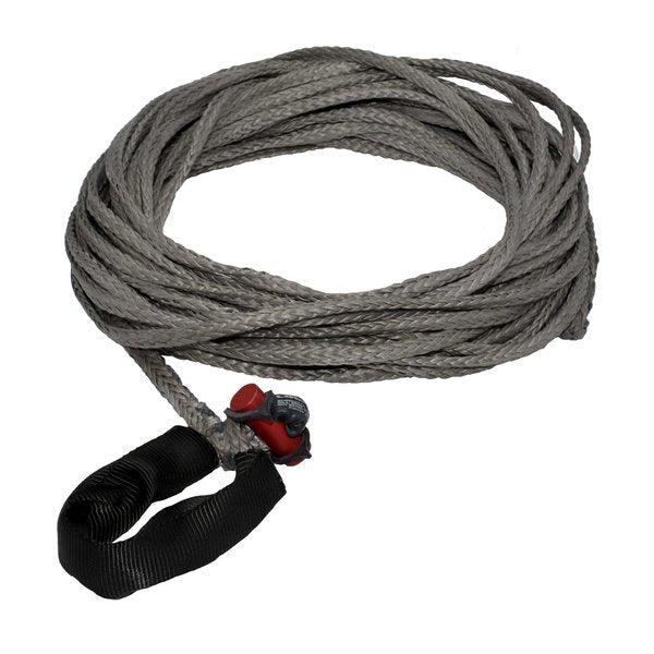 Synthetic Winch Line w/ Integraded Shackle, 1/4