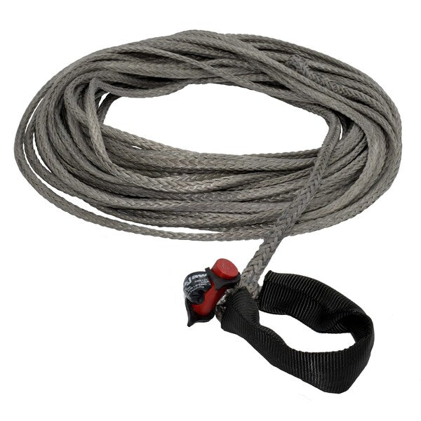Synthetic Winch Line w/ Integraded Shackle, 1/4