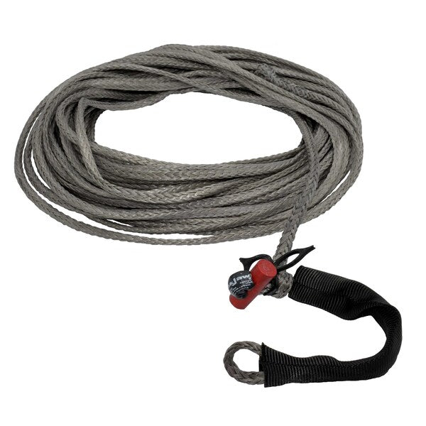 Synthetic Winch Line w/ Integraded Shackle, 1/4