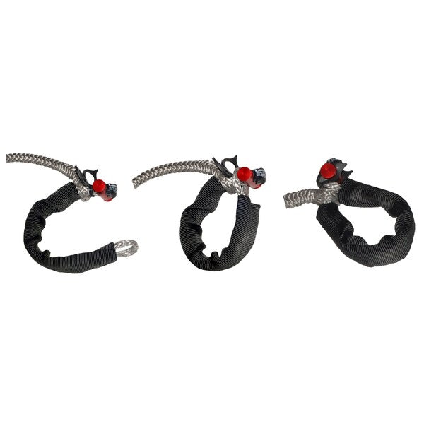 Synthetic Winch Line w/ Integraded Shackle, 1/4