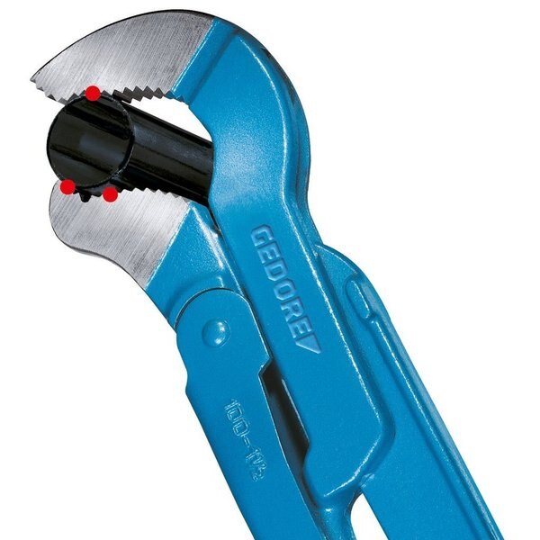 Pipe Wrench Eck-Schwede-Snap, 1.1/2