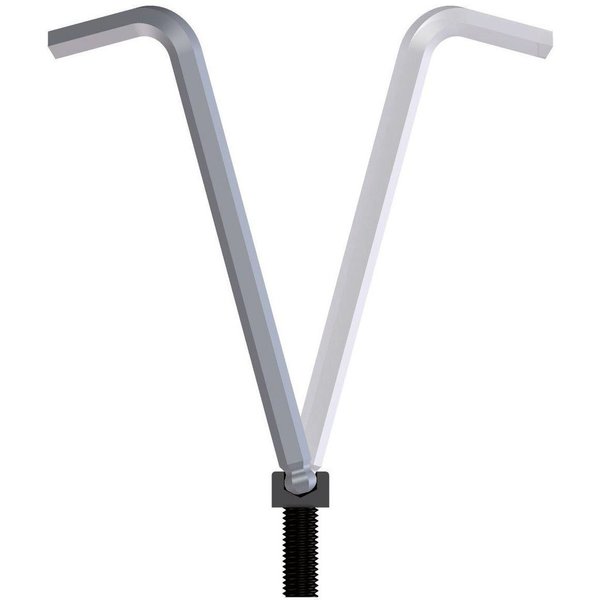 Hexagon Allen Key, Extra Long, 10mm
