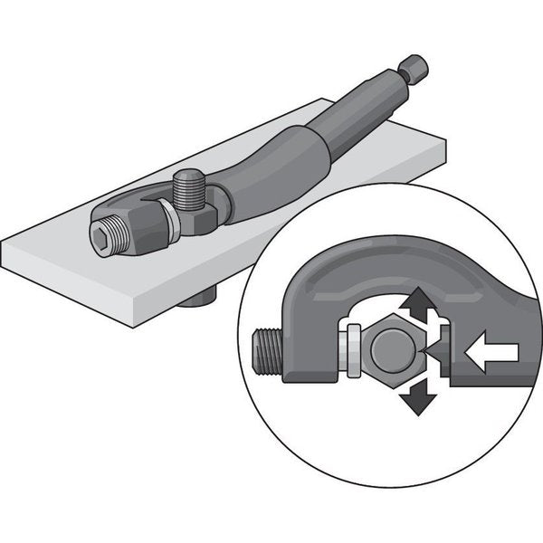 Nut Splitter, Hydraulic, 7-22mm, M4-M14