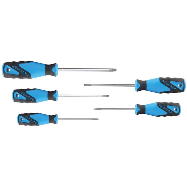 Screwdriver Set, 3C, 5 pcs., Torx T10-T30