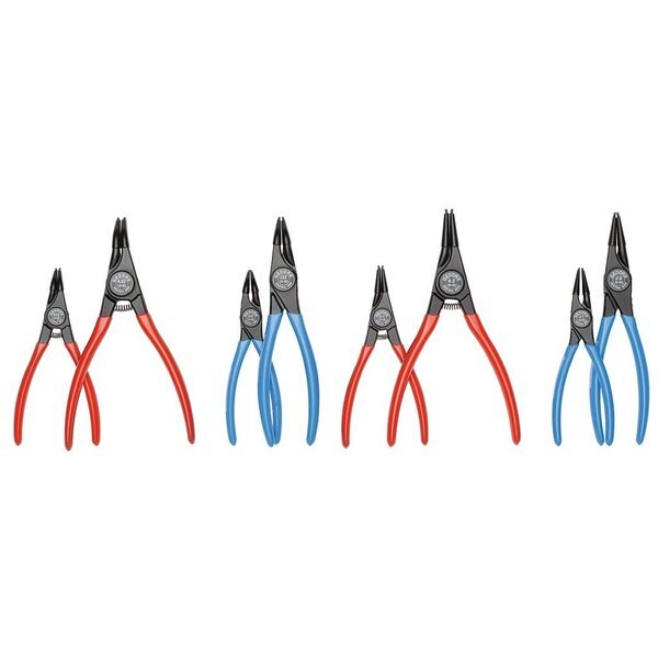 Set Of Circlip Pliers, 8 pcs.
