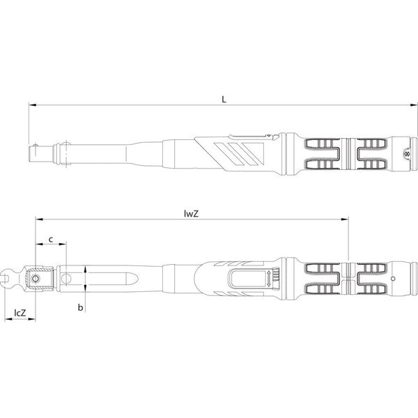 Torque Wrench, Z 16, 40-200nm
