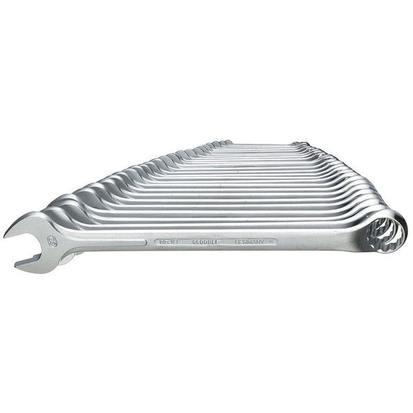 Combination Wrench Set, 26 pcs., 6-32mm, SAE or Metric: Metric