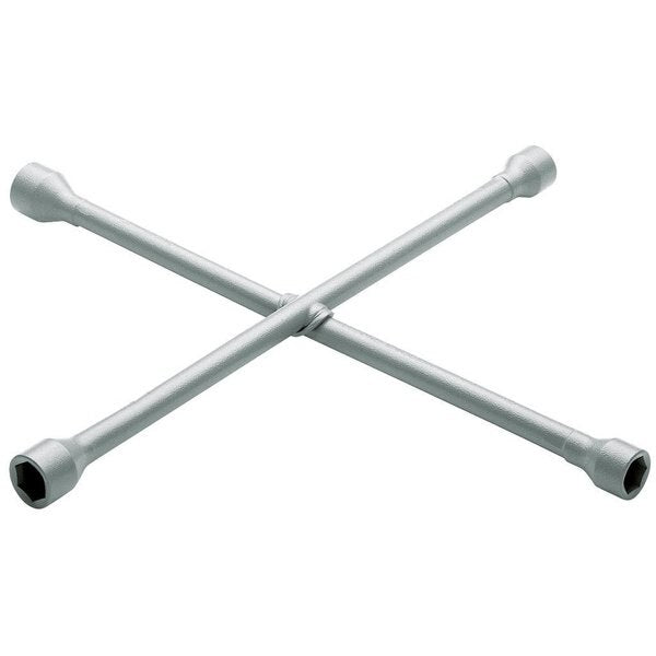 Wheel Wrench, 4-Way, 17 x 19 x 21 x 11/16