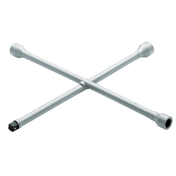 Wheel Wrench, 4-Way, 17 x 19 x 21 x 1/2