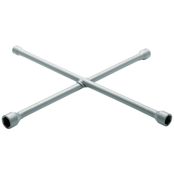 Wheel Wrench, 4-Way, 19 x 22 x 24 x 27mm