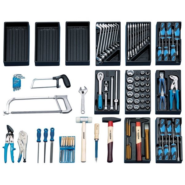 Tool Cabinet, Tool Assortment S 1400