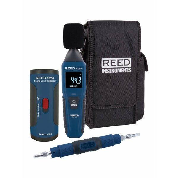 REED Data Logging Smart Series Sound Level Meter with Sound Level Calibrator