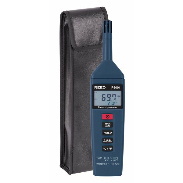Thermo-Hygrometer, -4 to 140Â°F (-20 to 60Â°C), 0-100%RH