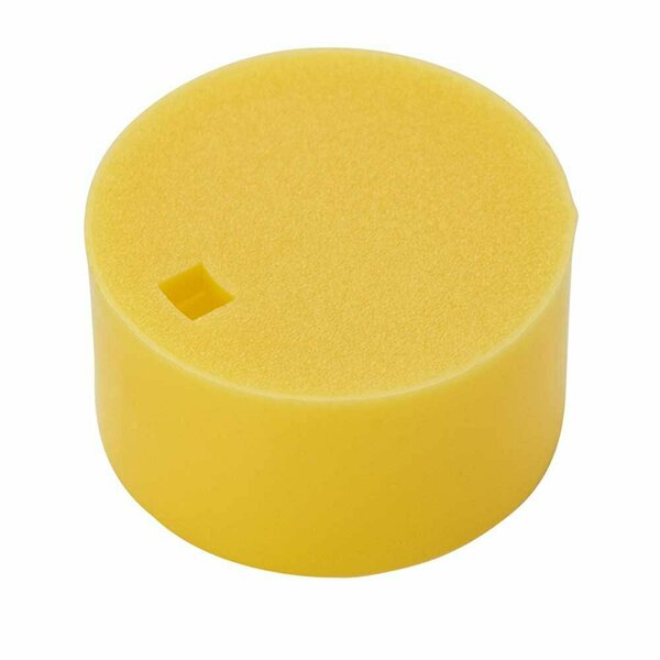 Cap Insert for Cryogenic Vials with O-Ring Seal, Yellow, 500PK
