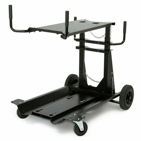Inverter and Wire Feeder Cart, Rear Wheel