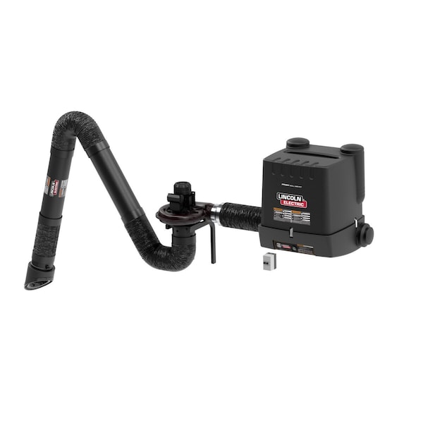Welding Fume Extractor, 10 ft Arm, MERV 14
